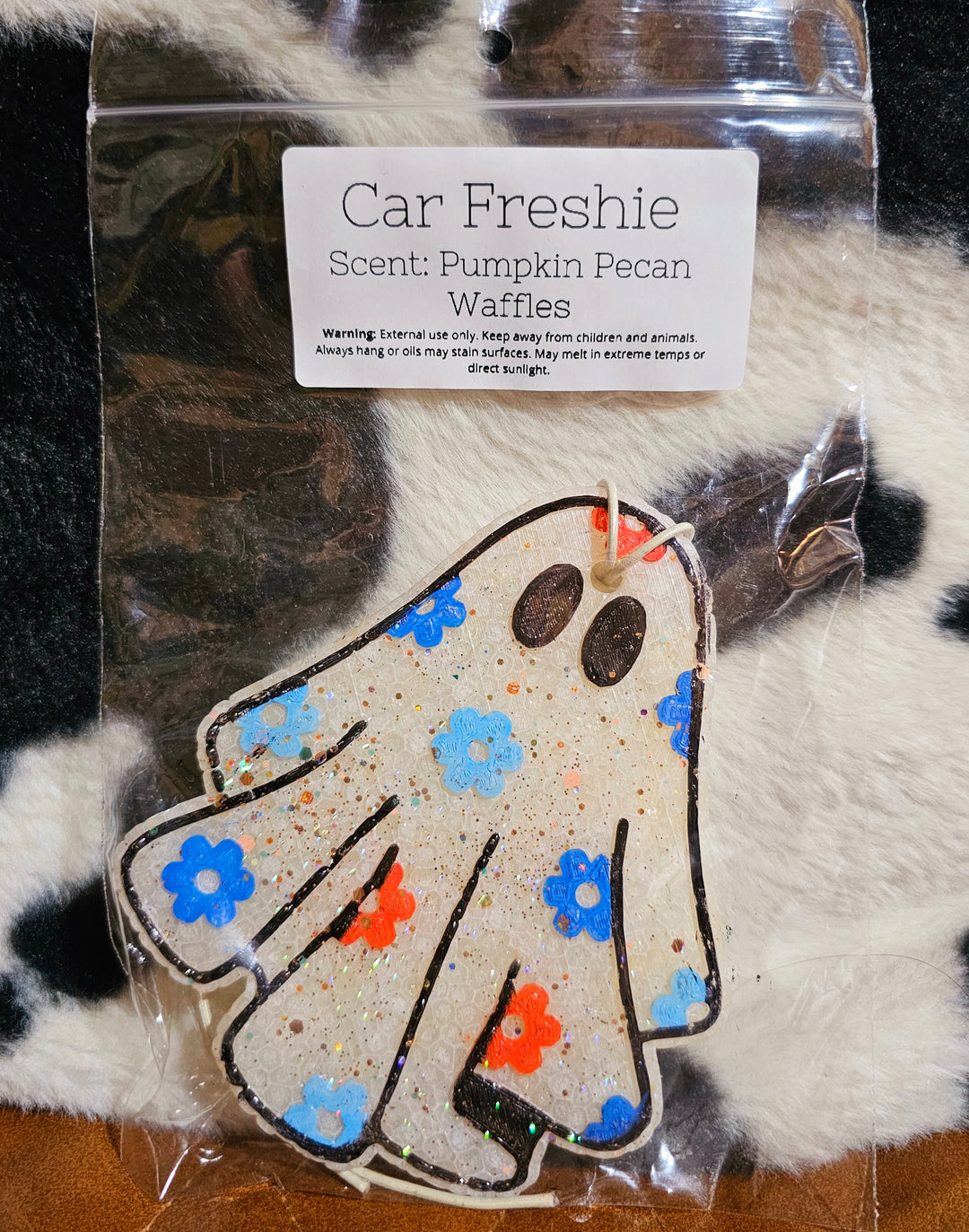 Freshie-Flower Ghost - Pumpkin Pecan Waffles