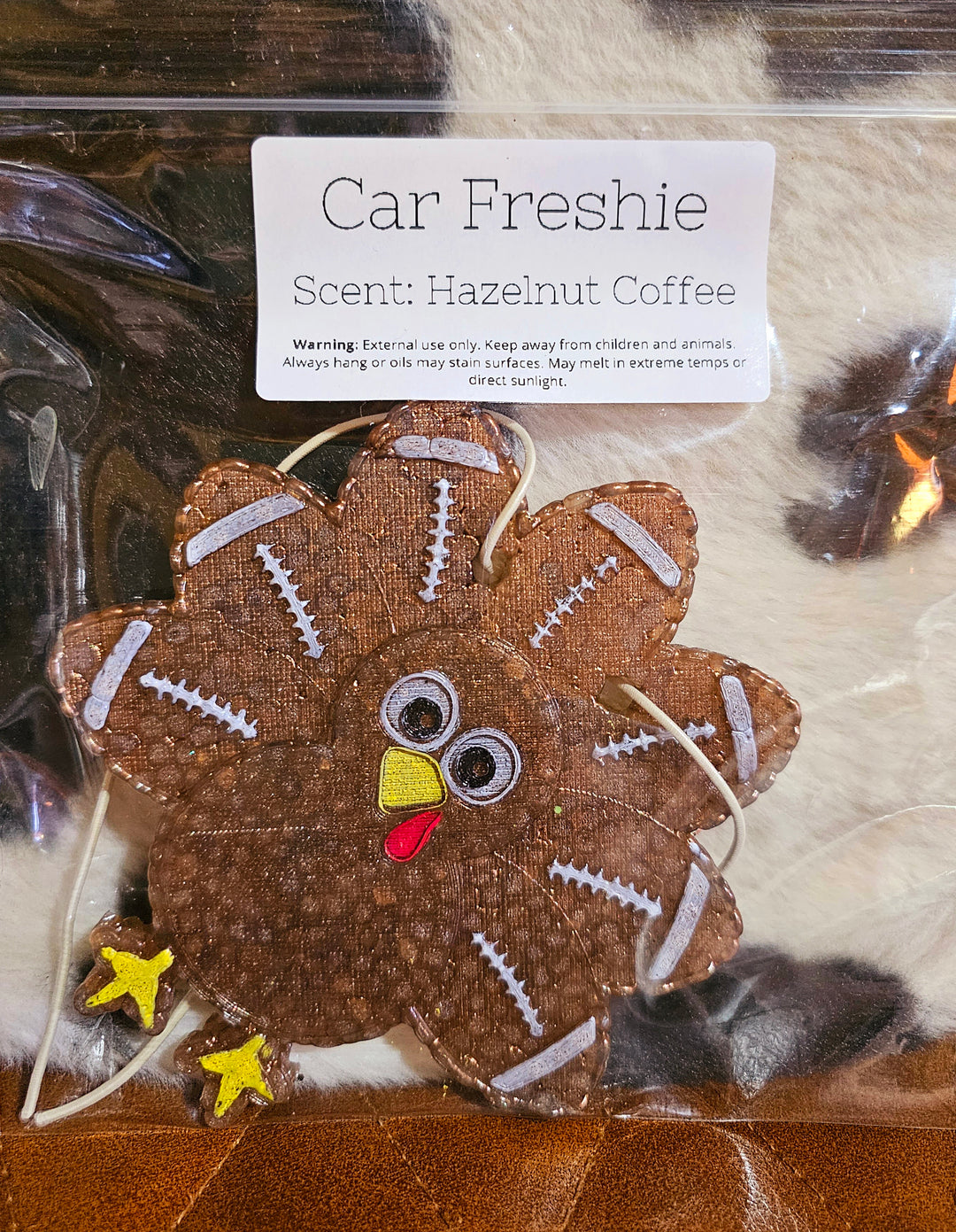 Freshie-Football Turkey- Hazelnut Coffee