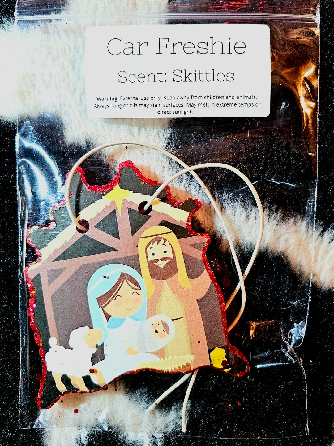 Freshie-Cartoon Nativity- Skittles