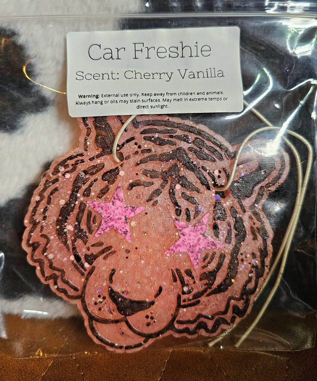 Freshie- Pink Tiger Star Eyes- Cherry Vanilla