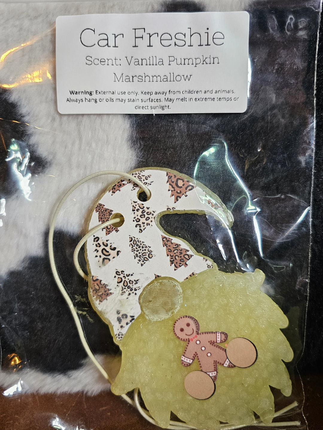 Freshie- Ginger Gnome- Vanilla Pumpkin Marshmallow
