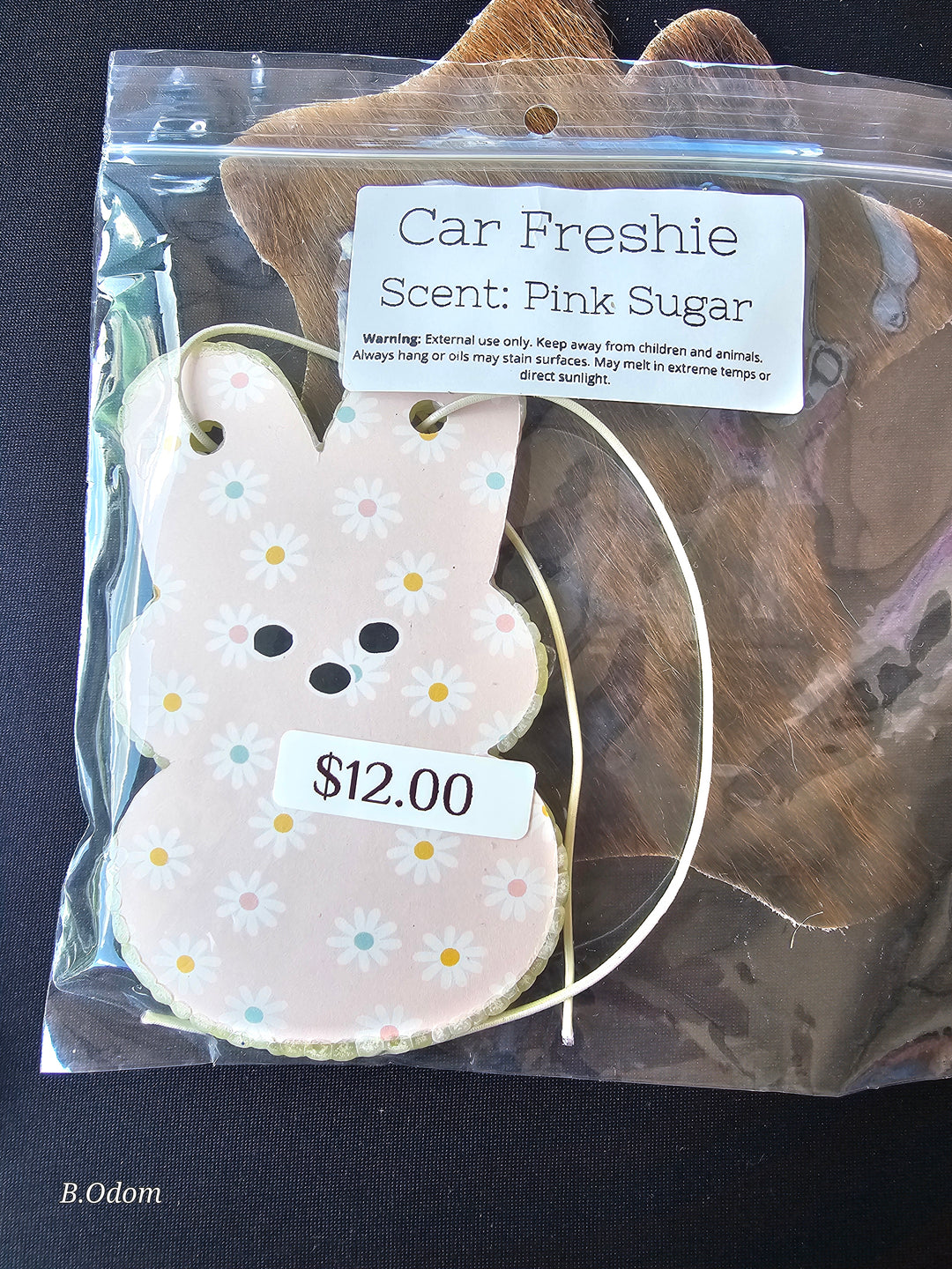 Freshie- Flower Bunny- Pink Sugar
