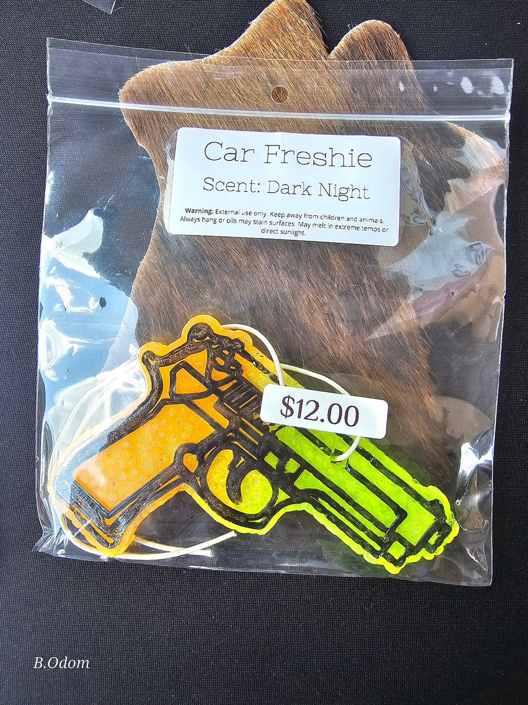 Freshie- Orange/Yellow Pistol- Dark Night