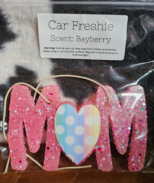 Freshie- Floral Sparkle MOM- Bayberry
