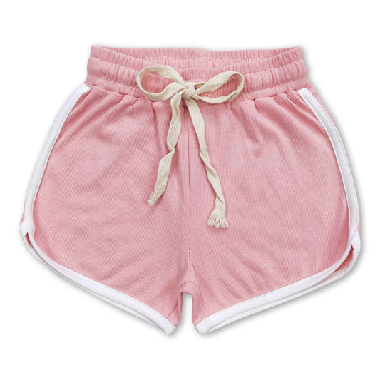 Girls Shorts- Dark Pink