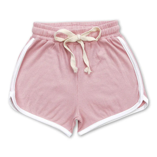 Girls Shorts- Light Pink